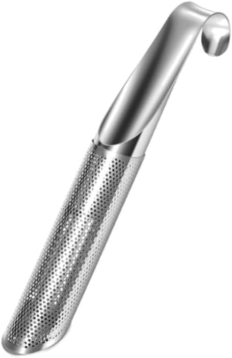 Difusor de té de acero inoxidable, 2025 nuevo artefacto de té, infusor de té, filtro de malla con mango de gancho para colgar, difusor universal de