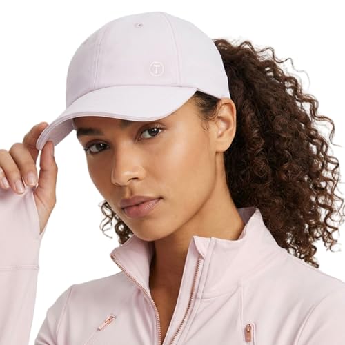 TOP-EX ChicPony Basecap Damen Pferdeschwanz UVCoolix UV Schutz 50 Sommer Cap Leichte Kappe Frauen Caps Outdoor Aktivitäten Bequem Verstellbarer Hut - Flieder Einheitsgröße