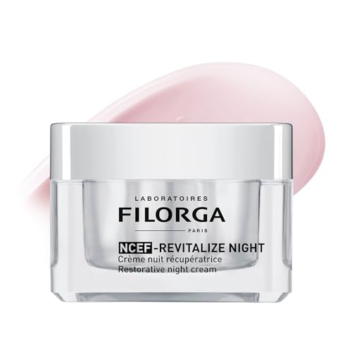 Filorga NCEF-Crema de noche revitalizante, hidratante reparadora durante la noche para todo tipo de piel, revitalizante, hidratante, reafirmante, antienvejecimiento, 50 ml