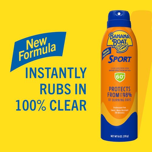 Banana Boat Sport SPF 60+ Sunscreen Spray, 6 oz - image 2
