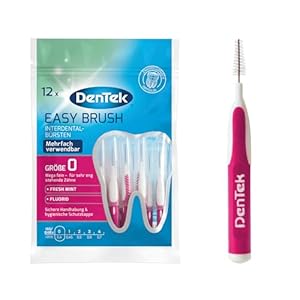 DenTek Easy Brush Interdentalbürsten Größe 0 Pink