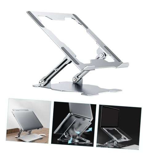 Soporte para Laptop de Aluminio Ajustable Plata miniatura 5