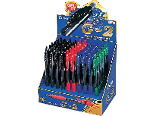 PILOT BL-G2-7-60DPK - Expositor de 60 bolígrafos