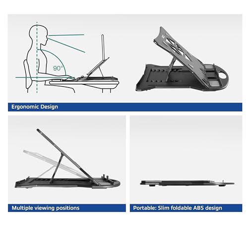 Support ordinateur portable 15.6 pouces pliable réhausseur PC ACT AC8150
