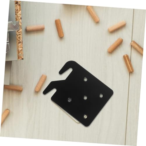 Support de rail de lit universel en fer avec 4 crochets et fixations - 3