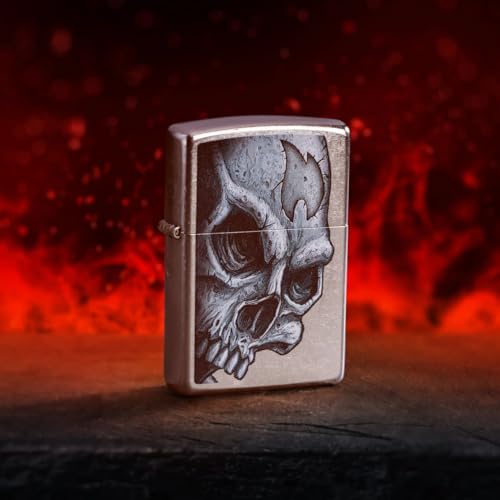 Zippo Encendedor Personalizado con Grabado y Diseño Calavera miniatura 3