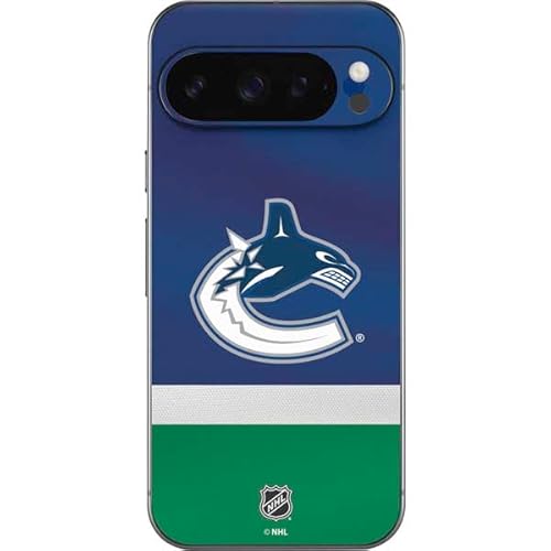 Skinit Decal Phone Skin Compatible with Google Pixel 10 Pro - Officially Licensed NHL Vancouver Canucks Jersey Design