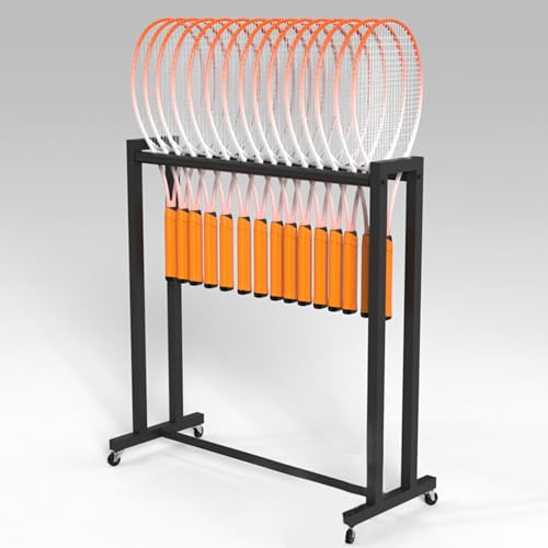 Support de rangement pour raquettes de badminton pour club et garage
