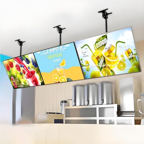 Tableau de menu à suspendre LED pour créer une ambiance chaleureuse dans votre salon de thé