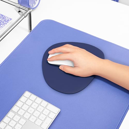 Image of GREEDY FARMERS Mouse pad, Non-Slip Washable Waterproof Computer Mouse pad (Blue Moon Navy)
