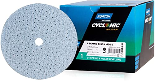 Norton Cyclonic Multi-air : disque abrasif haute longévité pour atelier