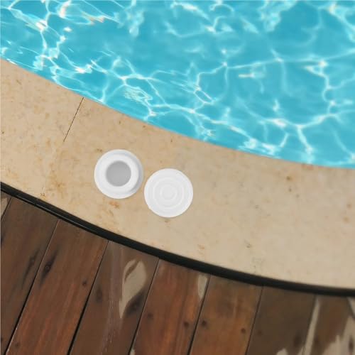Protectores de Escalera para Piscina 4 Piezas Tapones de Goma miniatura 6
