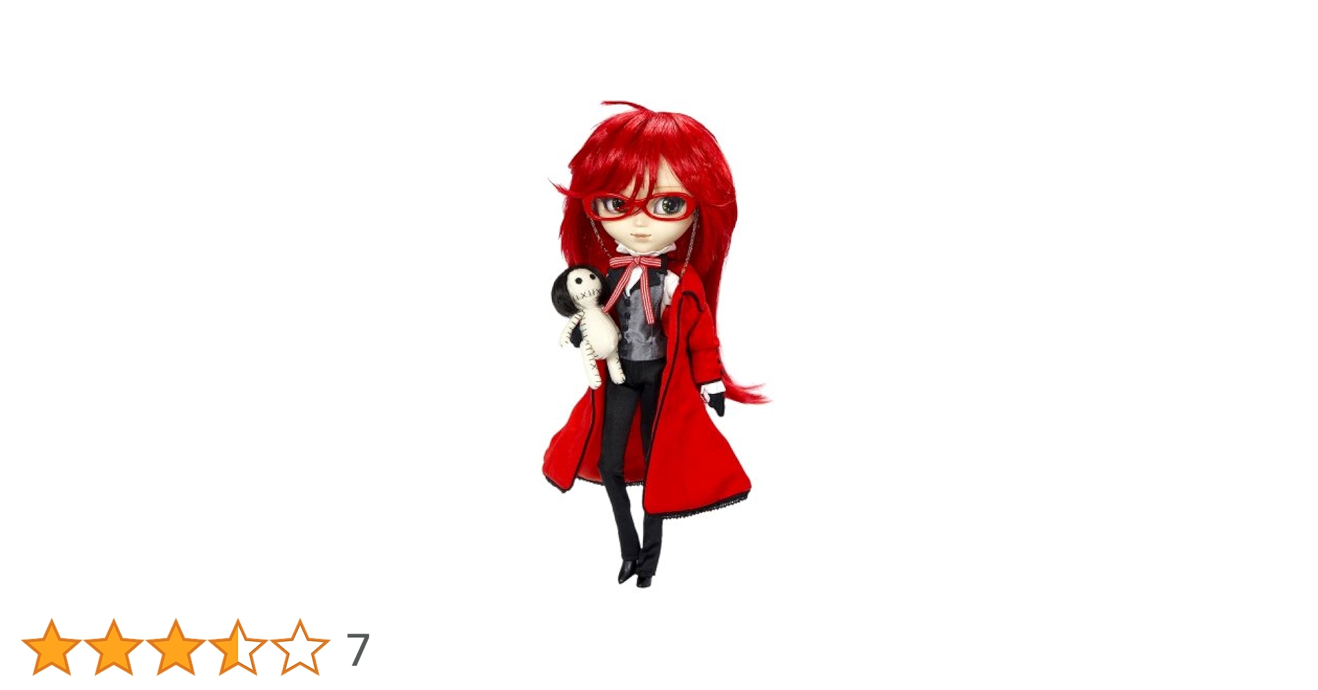 未開封★プーリップ　黒執事 グレル ABS製完成品ドール 乙女倶楽部 プーリップ/黒執事・Grell