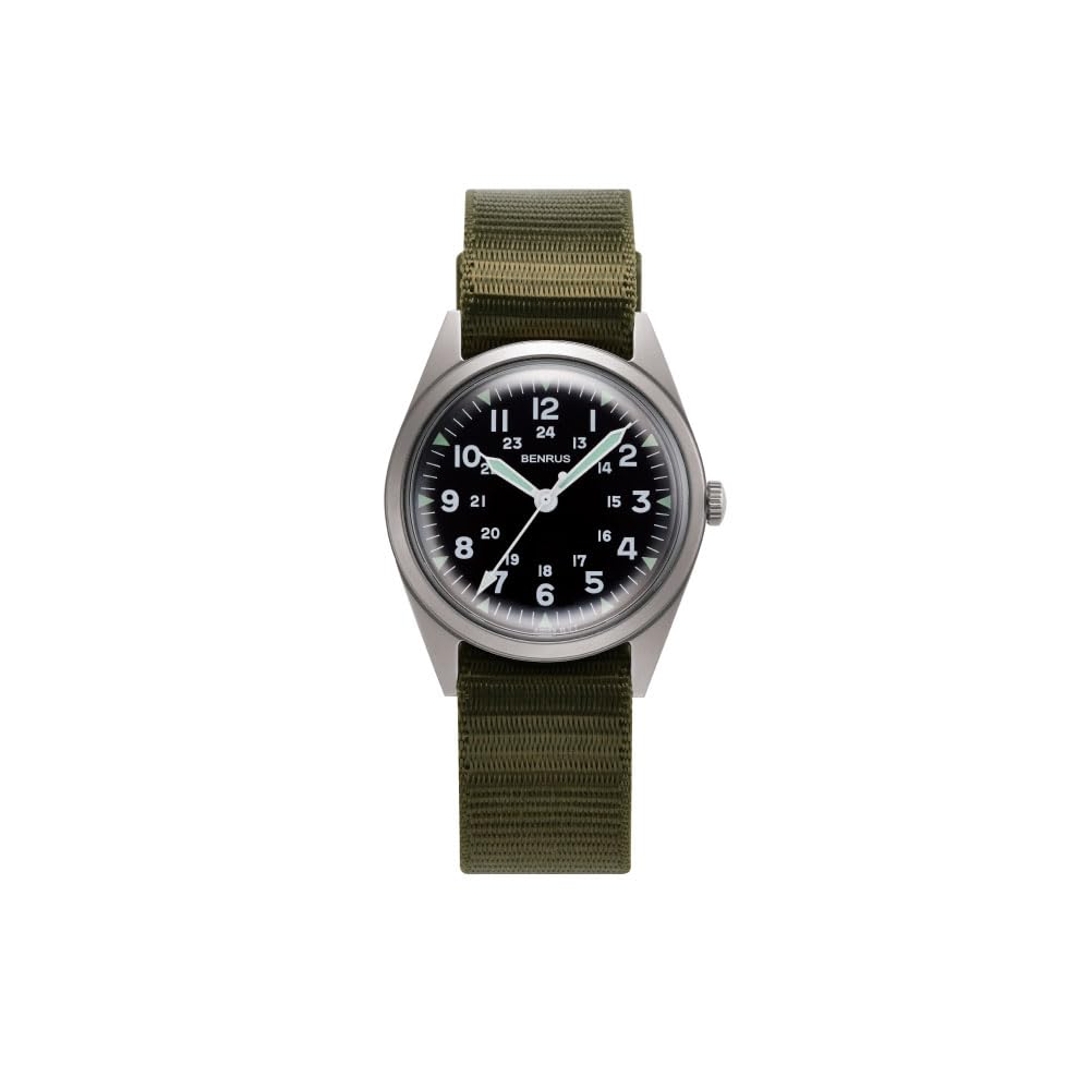 BENRUS ベンラス　DTU-2A/P-SVKH 腕時計　クォーツ　復刻 Amazon | [ベンラス] 腕時計 DTU-2A-P-SVKH メンズ ブラック