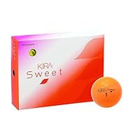 キャスコ(Kasco) ゴルフボール KIRA SWEET キャラ1ダース(12個入り)  イエロー 9jupf8b KIRA 【送料無料】 キャスコ キラスウィート レディースゴルフ