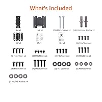 Amazon Basics neigbare TV-Wandhalterung für 12-Zoll- bis 40-Zoll-Fernseher (30.5 - 101.6 cm) und VESA 200 x 200, Schwarz – Ansicht 6