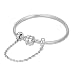 Produktbild TINYSAND Damen Schmuck 925 Sterling Silber Rollmuster Chain Bracelet Selbst DIY,19cm