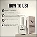V Beauty Pure Peel Off Gel Base Coat - Peelable Base Coat, Easy Peel Off and Zero Soak-Off, Damage-Free Quick Manicure Change, Beginner and Professional Friendly, Fast Drying Nail Base - 0.5 Fl Oz