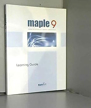 Paperback Learning Guide: Maple 9 Book