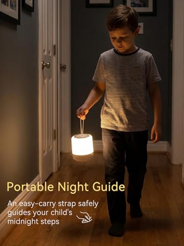 Lámpara de noche táctil LED para bebé con luz cálida ajustable miniatura 3