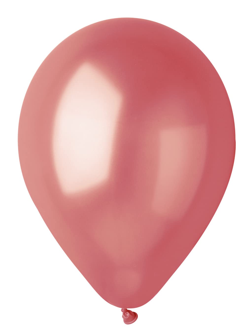 Pack 100 balloons pearly in natural latex Premium Quality G120 (Ø 33cm / 13"), gold pink pearl — image 1