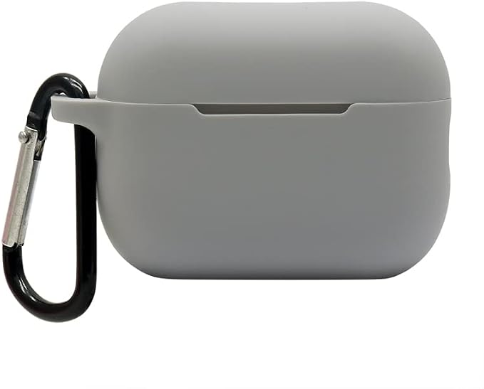 Airpods Pro 2 Case 2nd Generation (2022) Silicone Shockproof Cover - Gray image 3