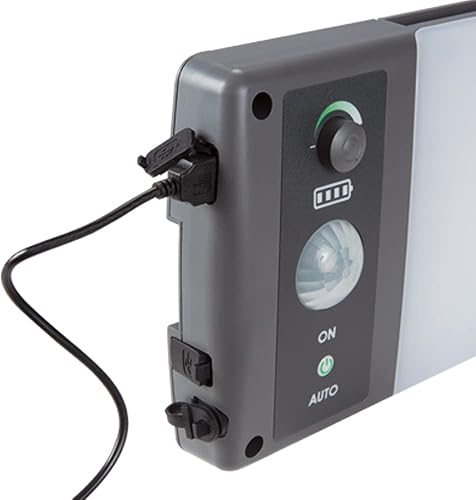 Miniatura 8 de HALO Al aire libre SLWP2040M al aire libre solar LED área luz de área activado por movimiento, negro, gris