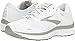Brooks Women's Adrenaline GTS 18 White/White/Grey 7 D US