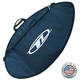 Wave Zone Skimboard Bag - Day or Travel Use - Black - Made in The USA 3 Sizes (59)