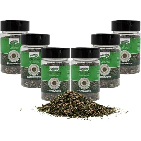Furikake Rice Seasoning, Nori Komi, 1.7 Ounce Each, Pack of 6 Cover