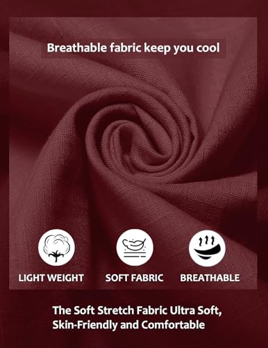 Image of FINIVO FASHION Men's Cotton Polyester Blend Solid Regular Fit Full Sleeve Short Kurta