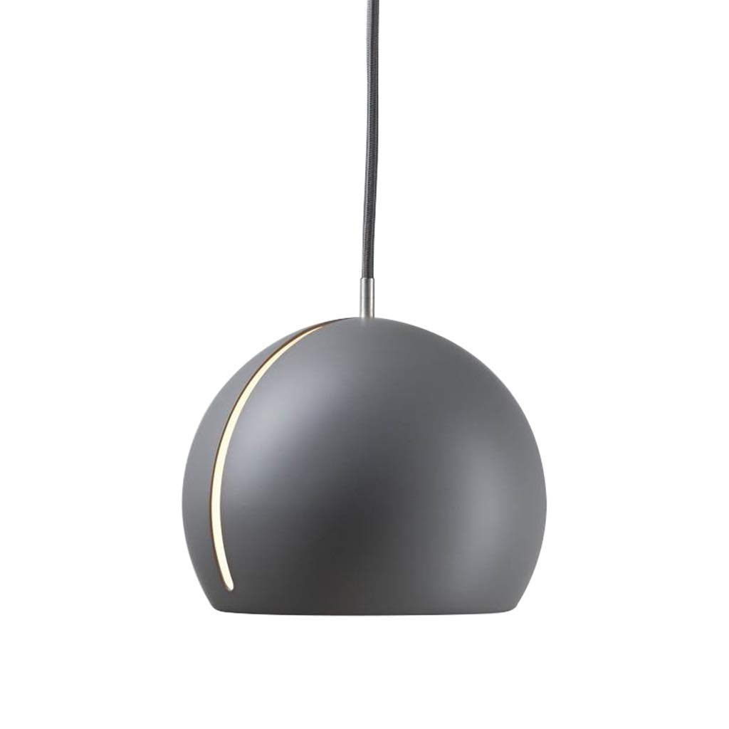 Rond lampe suspendue éclairage en métal de style européen moderne