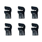 spansee 6 PCS Snap Handle Connector Compatible with Rev-A-Shelf Trash Can, Accessories Compatible with Rev-A-Shelf 27-Quart Soft Close Double Pull Out Trash Can