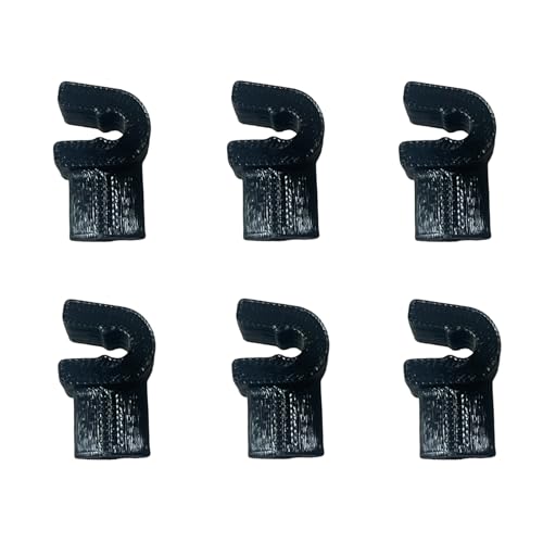 Image of 6 PCS Snap Handle Connector Compatible with Rev-A-Shelf Trash Can, Accessories Compatible with Rev-A-Shelf 27-Quart Soft Close Double Pull Out Trash Can