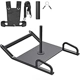 Dolibest Portable Weight Sled, Workout Sled with Handles, Push-Pull Sled for Strength & Speed Training, Innovative Design for Obstacle Clearance, Suitable 1''&2" Weight Plates