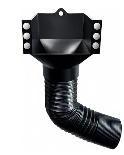 VATTAFRAST Magnetic Pellet Cleanout Funnel for Smoker, Efficient Pellet Grill Helper Slide for Hopper Cleanout, Pellet Transfer Accessory for Traeger Pit Boss Grills