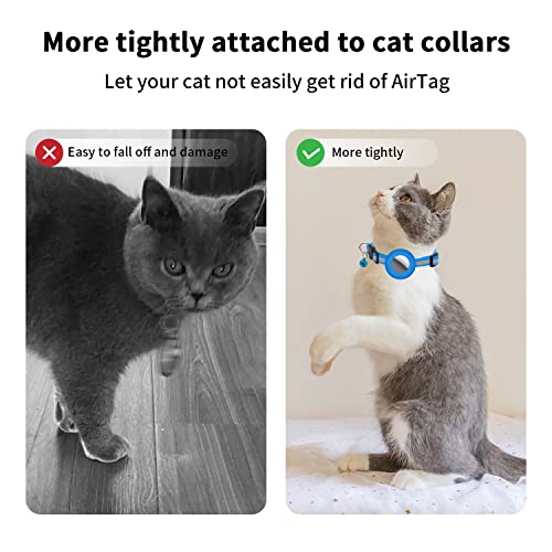 Coleira de gato Airtag, coleira de gato com suporte para Airtag, suporte para coleira de gato Airtag