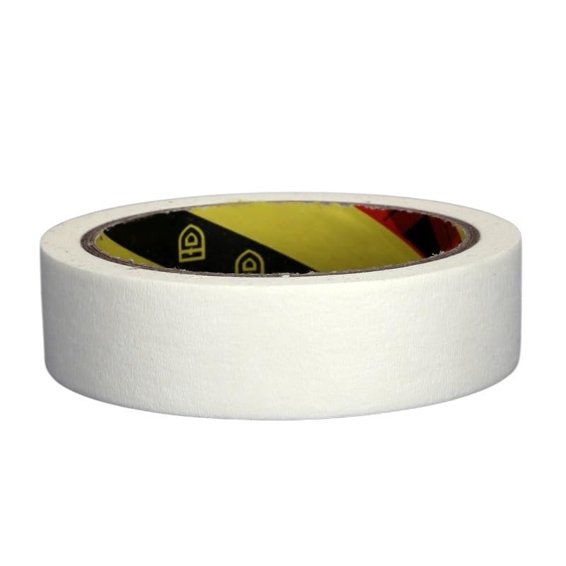 Miniatura 9 de FORINC Cinta adhesiva washi de color blanco, pegatina de papel de boceto artístico de pintura al óleo de un solo lado, se puede escribir en la casa