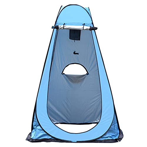 Tienda cambiador y baño para camping que soluciona la falta de privacidad en el exterior