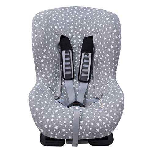JYOKO KIDS Bezug für Auto-Kindersitz ohne Kopfteil, Hergestellt aus extra...