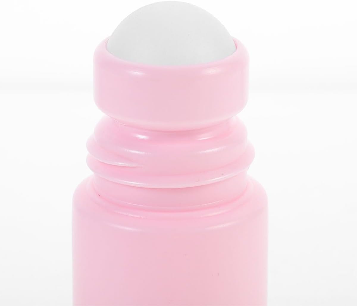 BETOOKY 20pcs 50ml Roll on Essential Oil Bottles Reusable Small Perfume Containers for Travel and Daily Use, Pink Liquid Roller Bottles for Aromatherapy and Body Oil