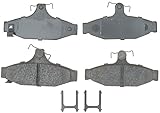 ACDelco 17D413CH Professional Ceramic Rear Disc Brake Pad Set