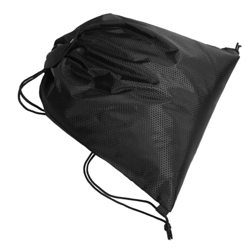 Mikinona Motorcycle Storage Bag Large Capacity Waterproof Thickened Portable Carrying Cycling Equipment Drawstring Closure