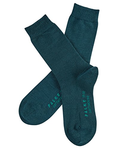 Image of FALKE Women's Softmerino Socks, Merino Wool Cotton, Crew, 1 Pair