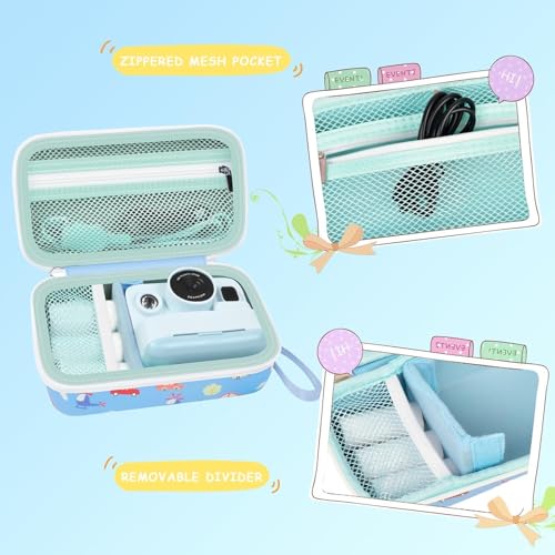 Estuche para cámara instantánea infantil con rollos miniatura 3