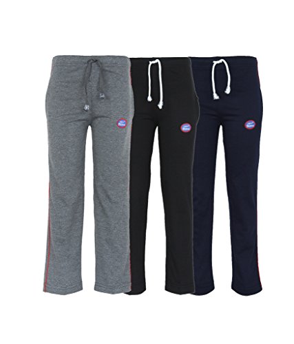 Image of Mack Jonney Boy's Slim Fit Track Pants(Pack of 3)