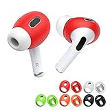 5 Pairs for AirPods Pro 2 Ear Tips Covers [Fit in The Charging Case] TOLUOHU Silicone Anti-Slip Ear Tips Covers Compatible with Apple AirPods Pro 2nd Generation 2022 [5 Color]