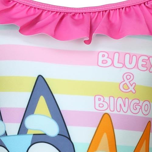 Bañador de una pieza infantil Bluey ropa de baño niñas natación y playa 3