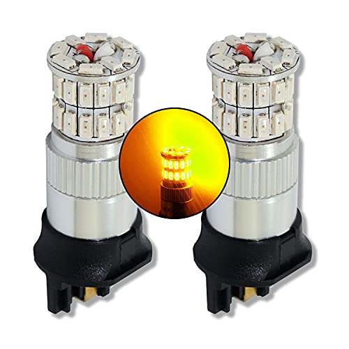 Clignotants LED PW24W orange ambre pour sécuriser la conduite de nuit sur A3 8V et A4 B8
