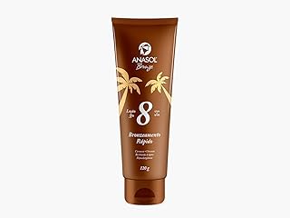 Anasol Loção Bronzeadora FPS 8 - Econômica - 200 g